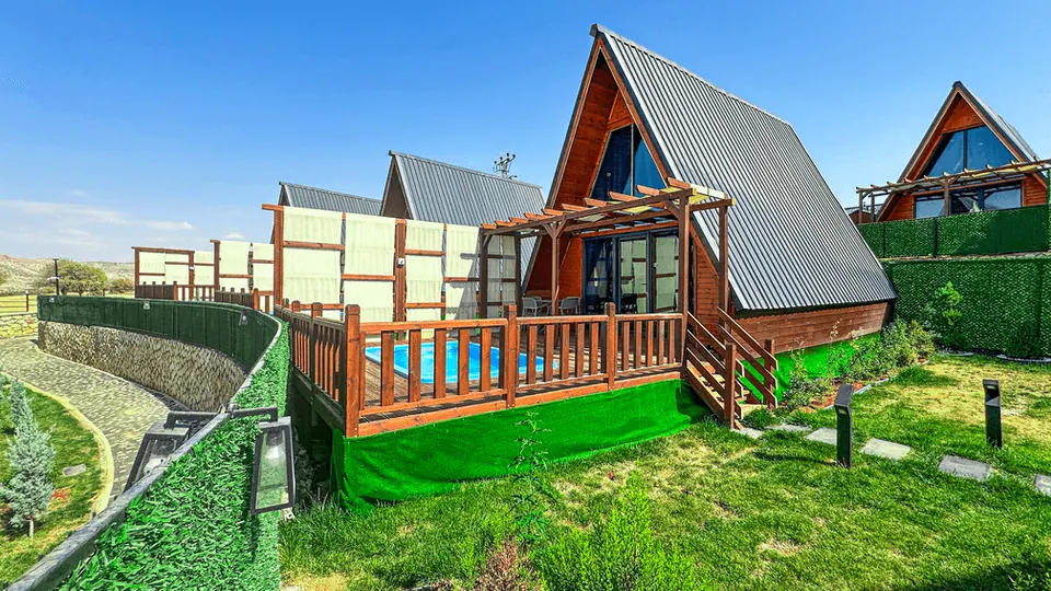 The Green Park Mardin Özel Havuzlu Deluxe Bungalov