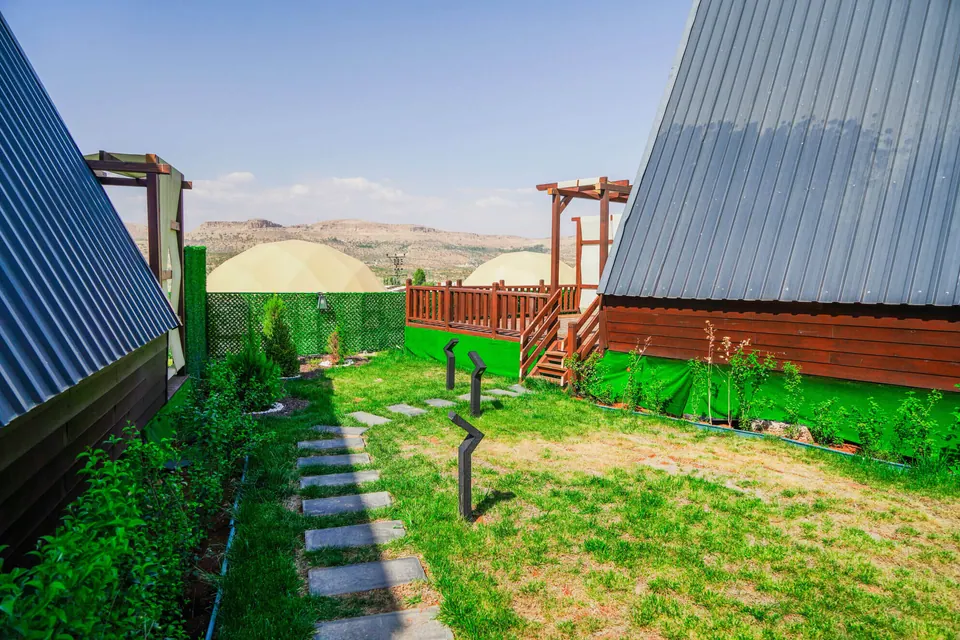 The Green Park Mardin bahçesi